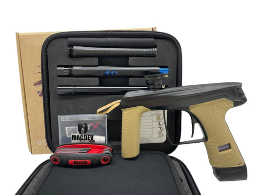 Used MacDev GTX Paintball Gun Black Paintball Gun from CPXBrosPaintball Buy/Sell/Trade Paintball Markers, New Paintball Guns, Paintball Hoppers, Paintball Masks, and Hormesis Headbands