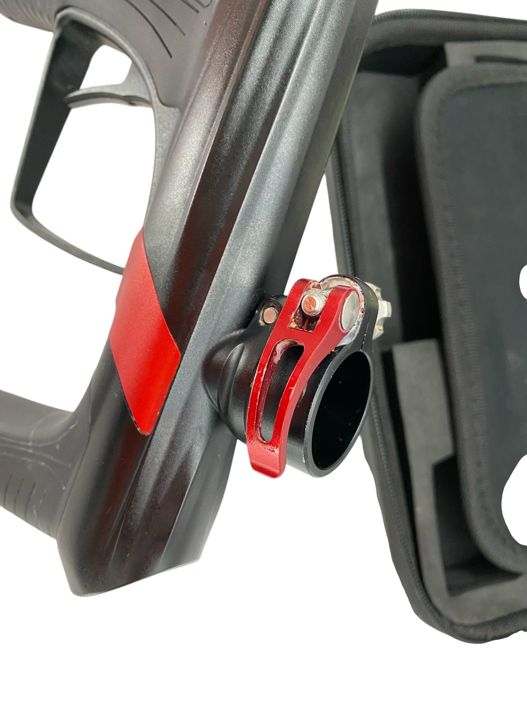 Used MacDev GTX Paintball Gun Black/Red Paintball Gun from CPXBrosPaintball Buy/Sell/Trade Paintball Markers, New Paintball Guns, Paintball Hoppers, Paintball Masks, and Hormesis Headbands