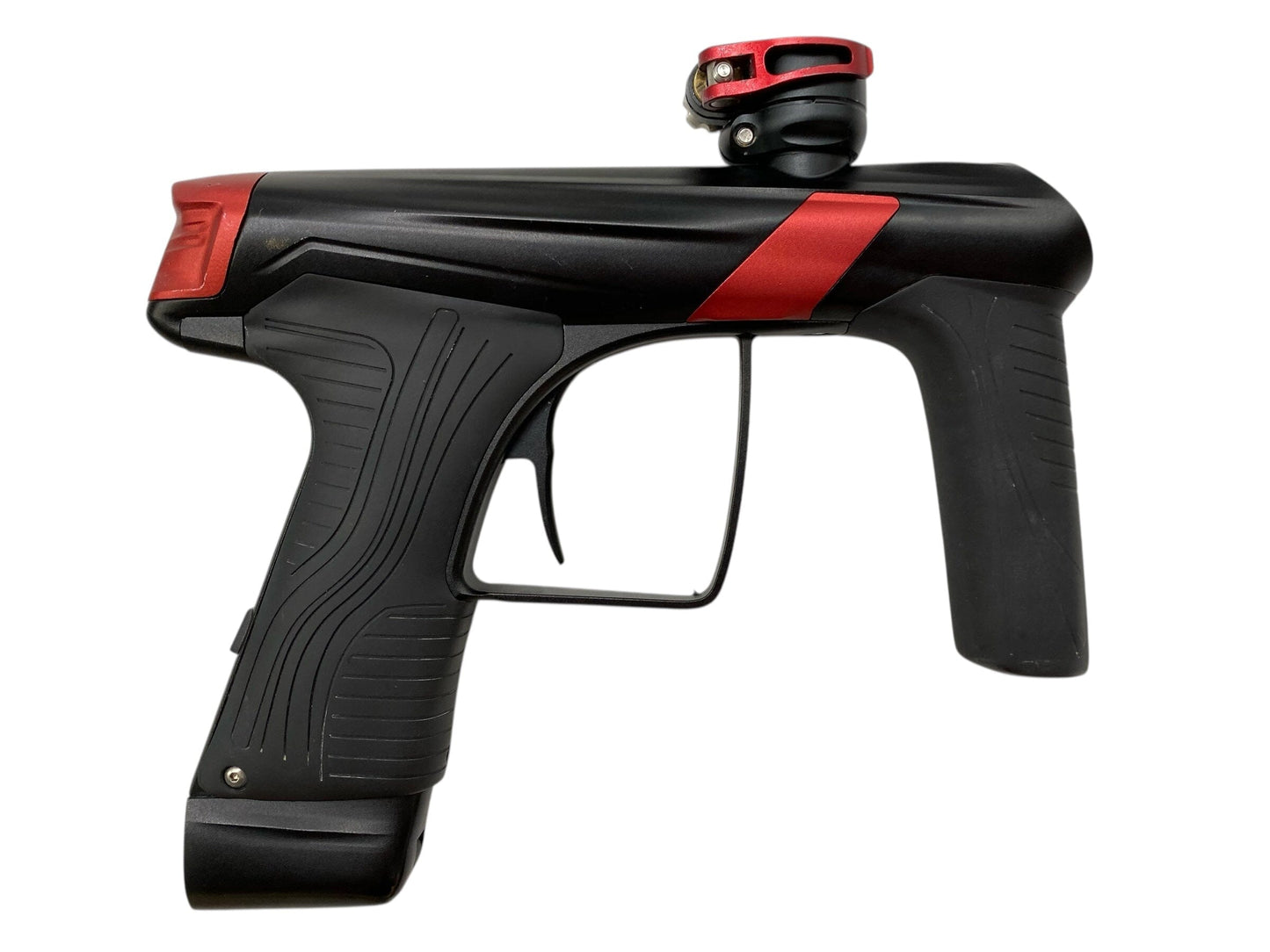 Used MacDev GTX Paintball Gun Black/Red Paintball Gun from CPXBrosPaintball Buy/Sell/Trade Paintball Markers, New Paintball Guns, Paintball Hoppers, Paintball Masks, and Hormesis Headbands