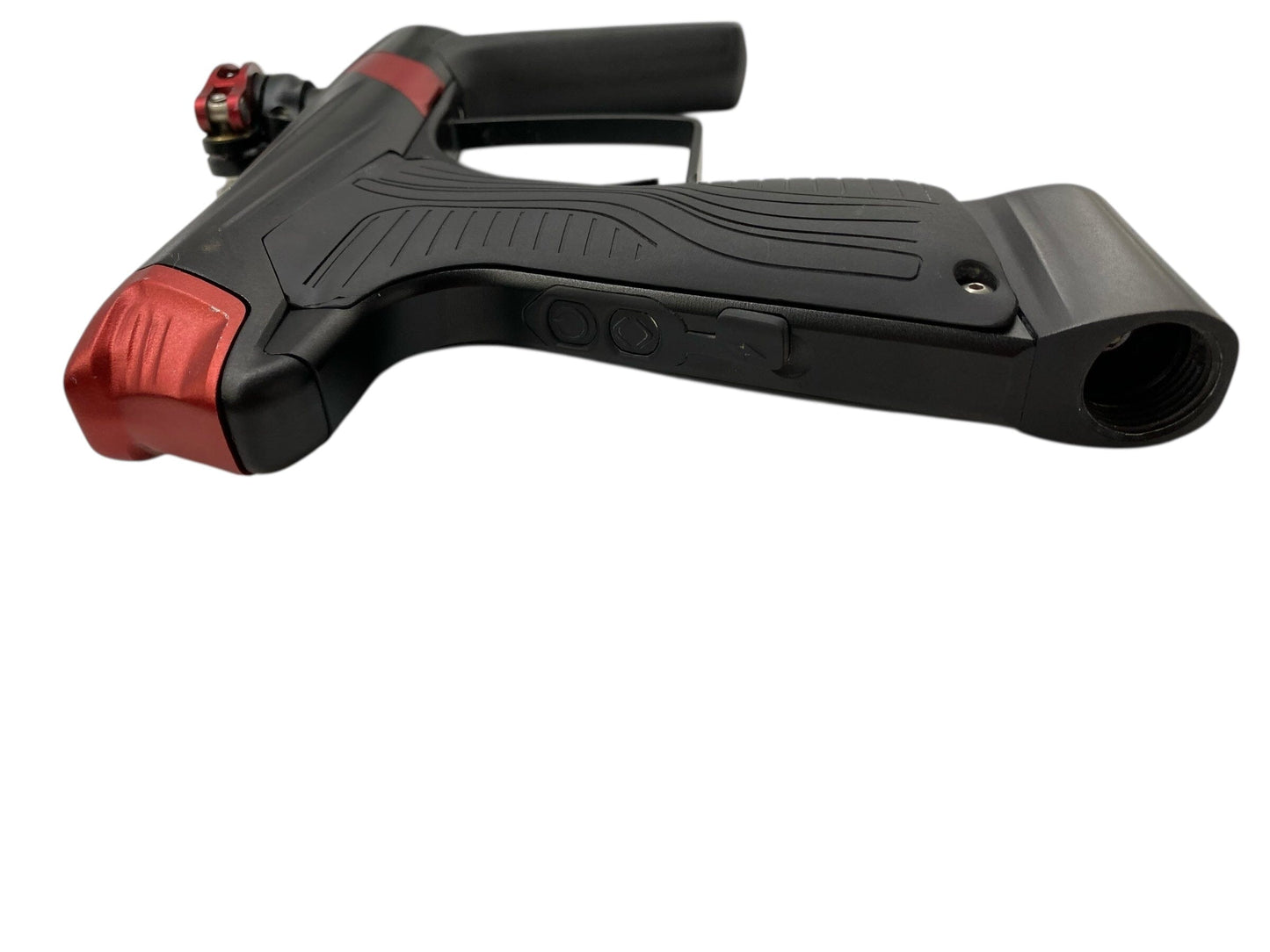 Used MacDev GTX Paintball Gun Black/Red Paintball Gun from CPXBrosPaintball Buy/Sell/Trade Paintball Markers, New Paintball Guns, Paintball Hoppers, Paintball Masks, and Hormesis Headbands