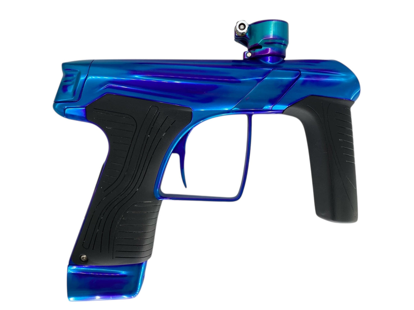 Used MacDev GTX Paintball Gun Blue Purple Galaxy Paintball Gun from CPXBrosPaintball Buy/Sell/Trade Paintball Markers, New Paintball Guns, Paintball Hoppers, Paintball Masks, and Hormesis Headbands