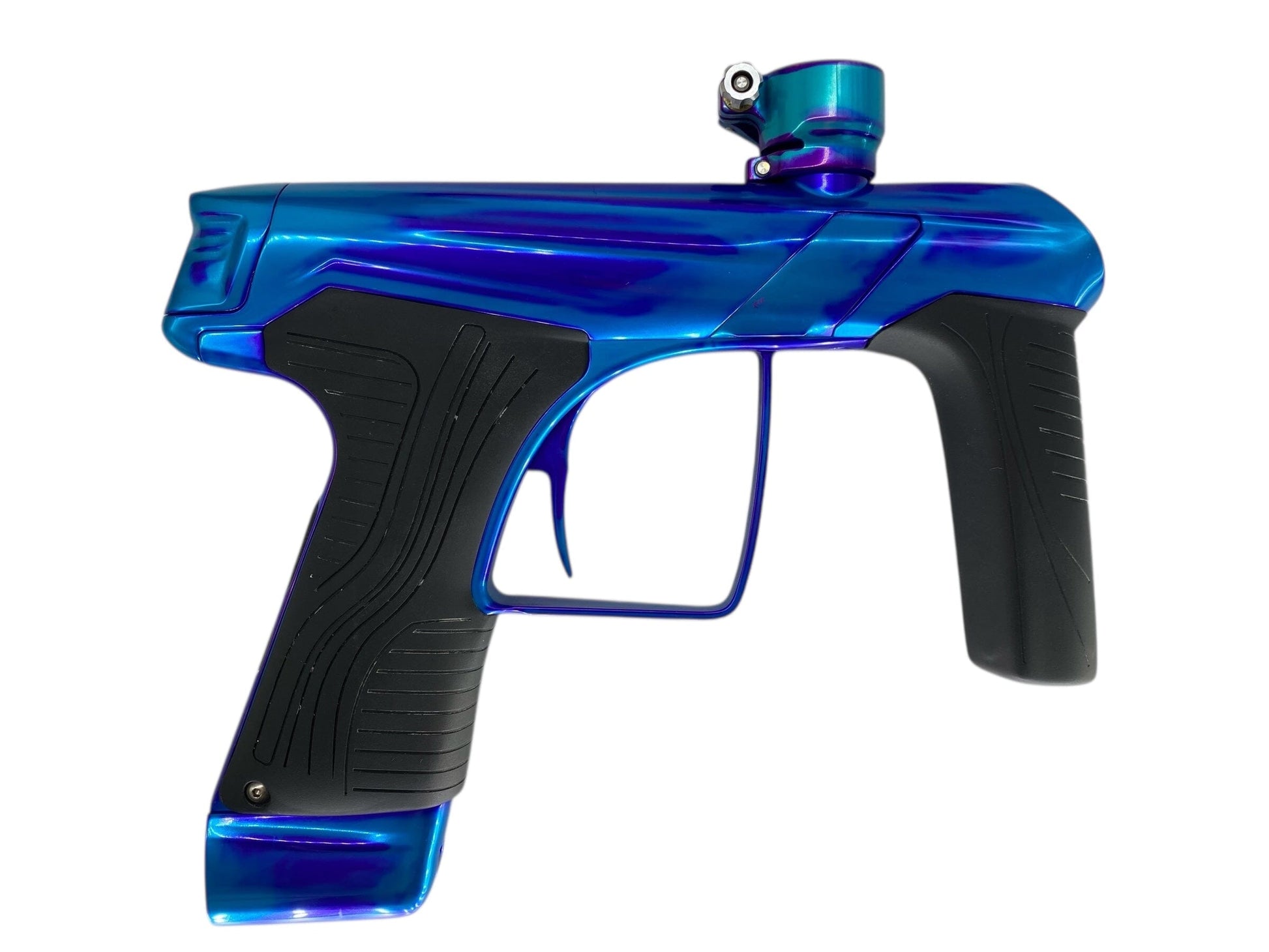 Used MacDev GTX Paintball Gun Blue Purple Galaxy Paintball Gun from CPXBrosPaintball Buy/Sell/Trade Paintball Markers, New Paintball Guns, Paintball Hoppers, Paintball Masks, and Hormesis Headbands