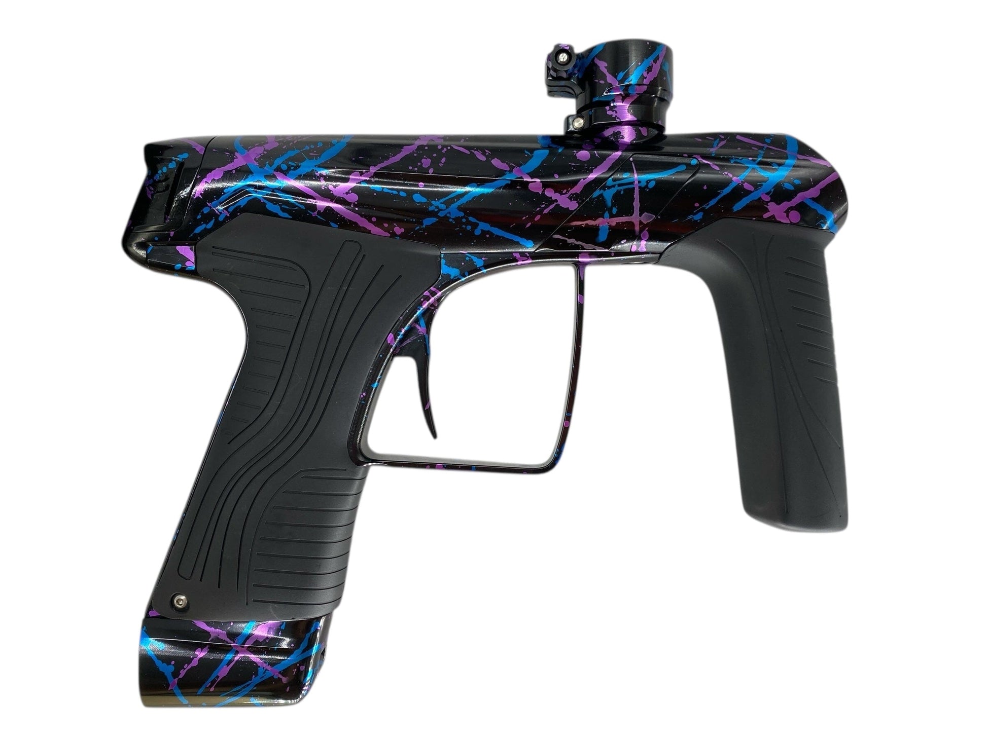 Used MacDev GTX Paintball Gun Galaxy Splash Paintball Gun from CPXBrosPaintball Buy/Sell/Trade Paintball Markers, New Paintball Guns, Paintball Hoppers, Paintball Masks, and Hormesis Headbands