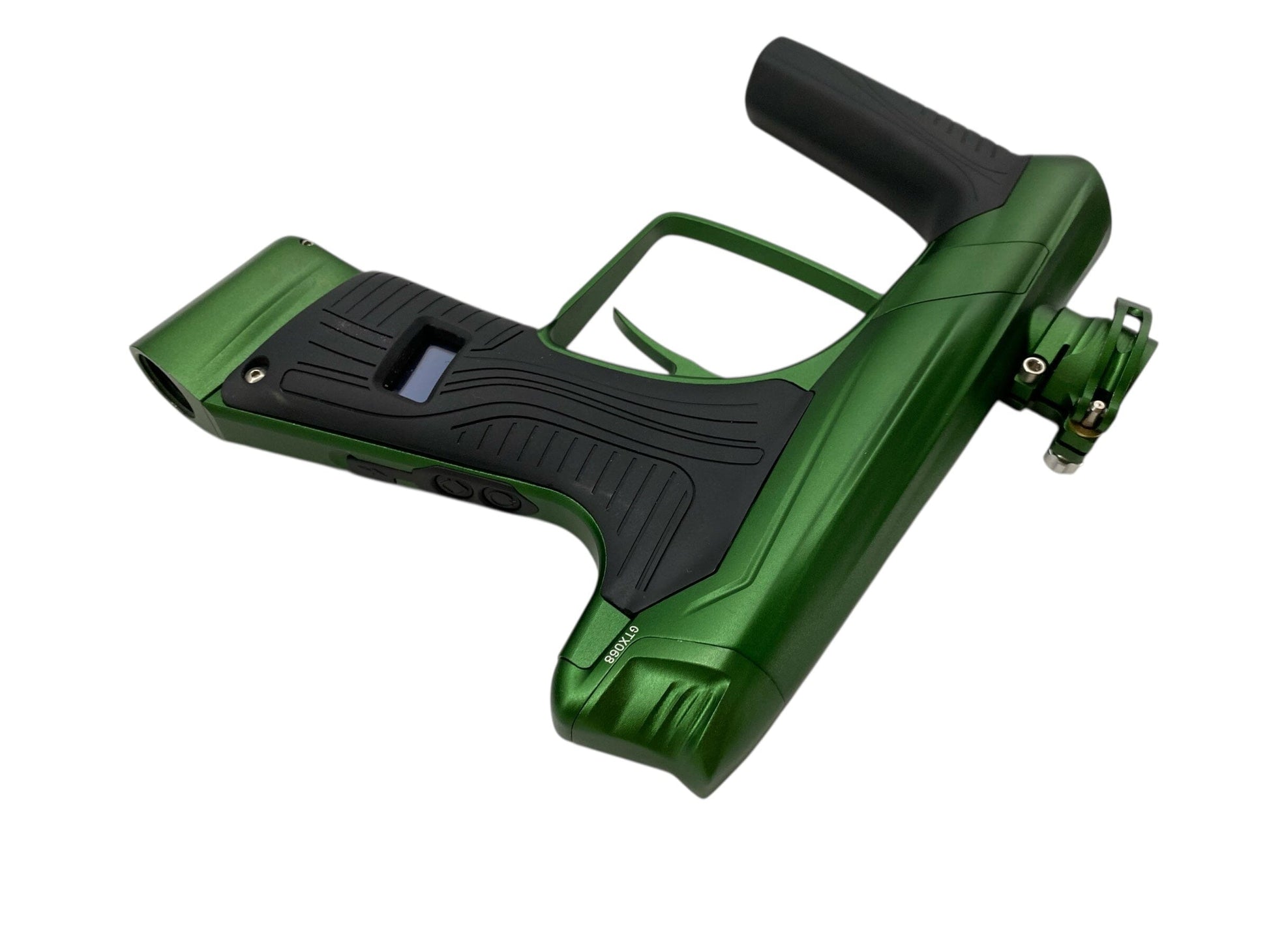 Used MacDev GTX Paintball Gun Green Paintball Gun from CPXBrosPaintball Buy/Sell/Trade Paintball Markers, New Paintball Guns, Paintball Hoppers, Paintball Masks, and Hormesis Headbands