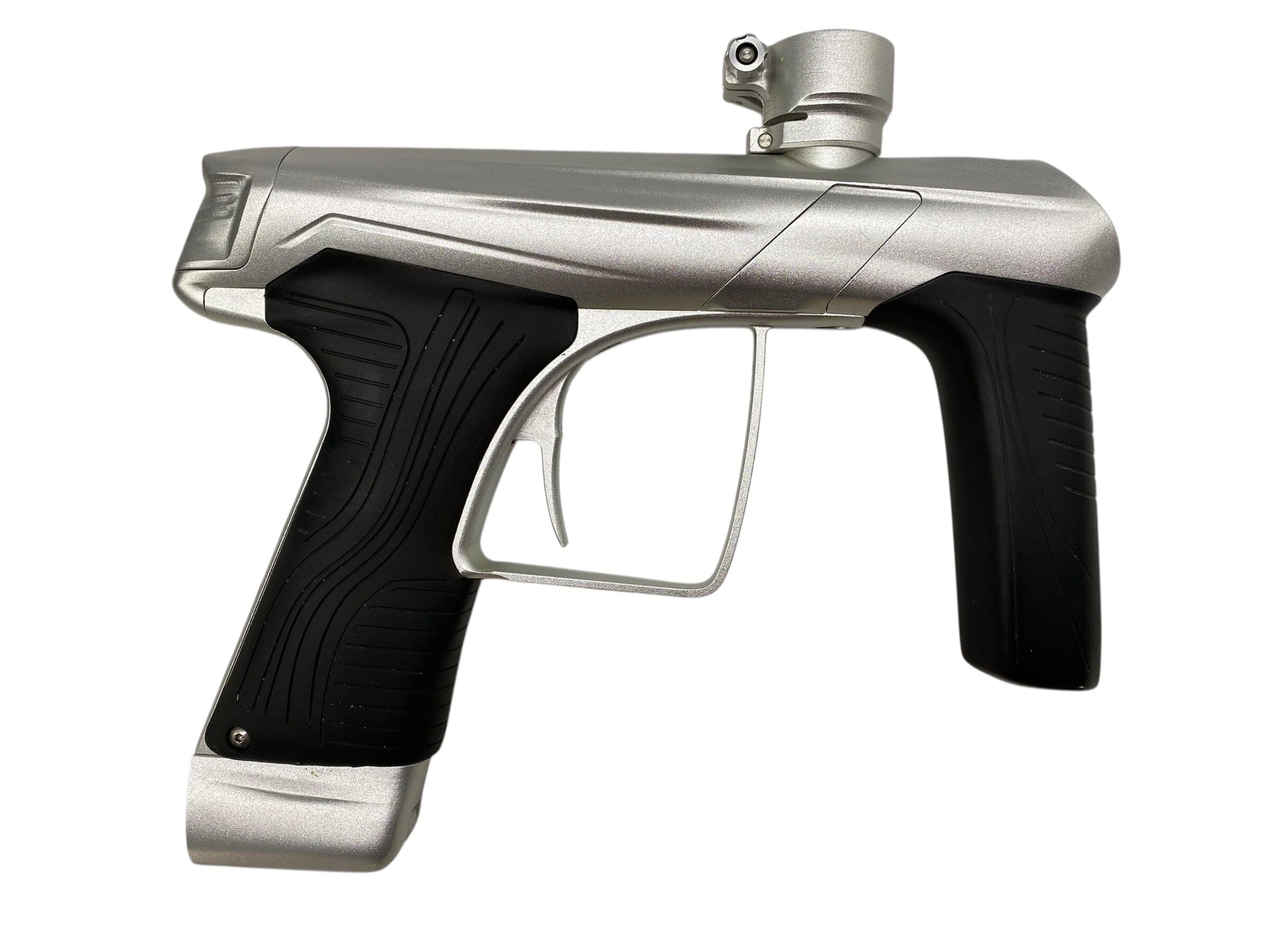 Used MacDev GTX Paintball Gun Silver Paintball Gun from CPXBrosPaintball Buy/Sell/Trade Paintball Markers, New Paintball Guns, Paintball Hoppers, Paintball Masks, and Hormesis Headbands