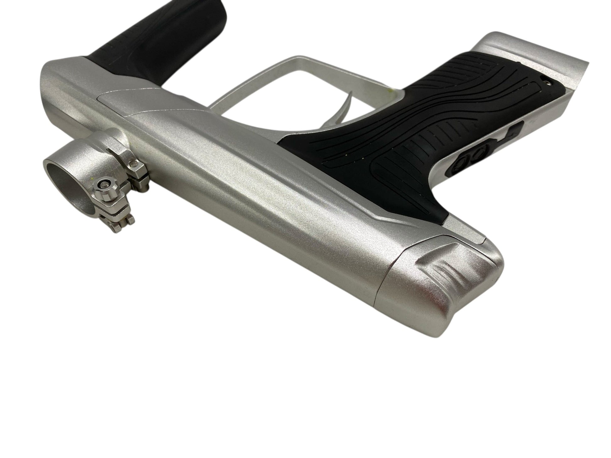 Used MacDev GTX Paintball Gun Silver Paintball Gun from CPXBrosPaintball Buy/Sell/Trade Paintball Markers, New Paintball Guns, Paintball Hoppers, Paintball Masks, and Hormesis Headbands