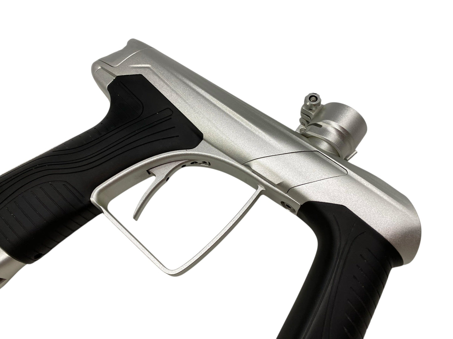 Used MacDev GTX Paintball Gun Silver Paintball Gun from CPXBrosPaintball Buy/Sell/Trade Paintball Markers, New Paintball Guns, Paintball Hoppers, Paintball Masks, and Hormesis Headbands