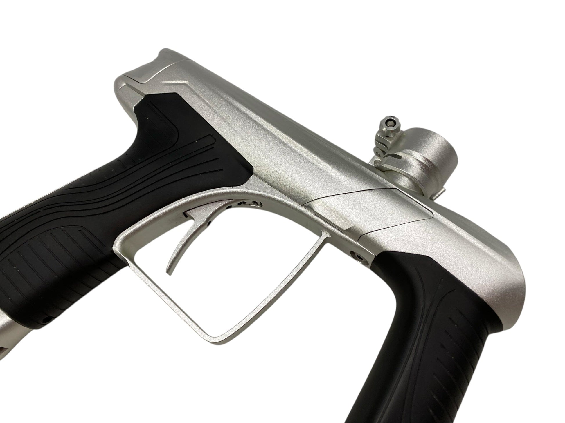 Used MacDev GTX Paintball Gun Silver Paintball Gun from CPXBrosPaintball Buy/Sell/Trade Paintball Markers, New Paintball Guns, Paintball Hoppers, Paintball Masks, and Hormesis Headbands