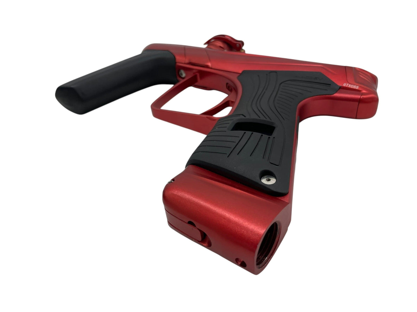Used MacDev GTX Red Paintball Gun Paintball Gun from CPXBrosPaintball Buy/Sell/Trade Paintball Markers, New Paintball Guns, Paintball Hoppers, Paintball Masks, and Hormesis Headbands