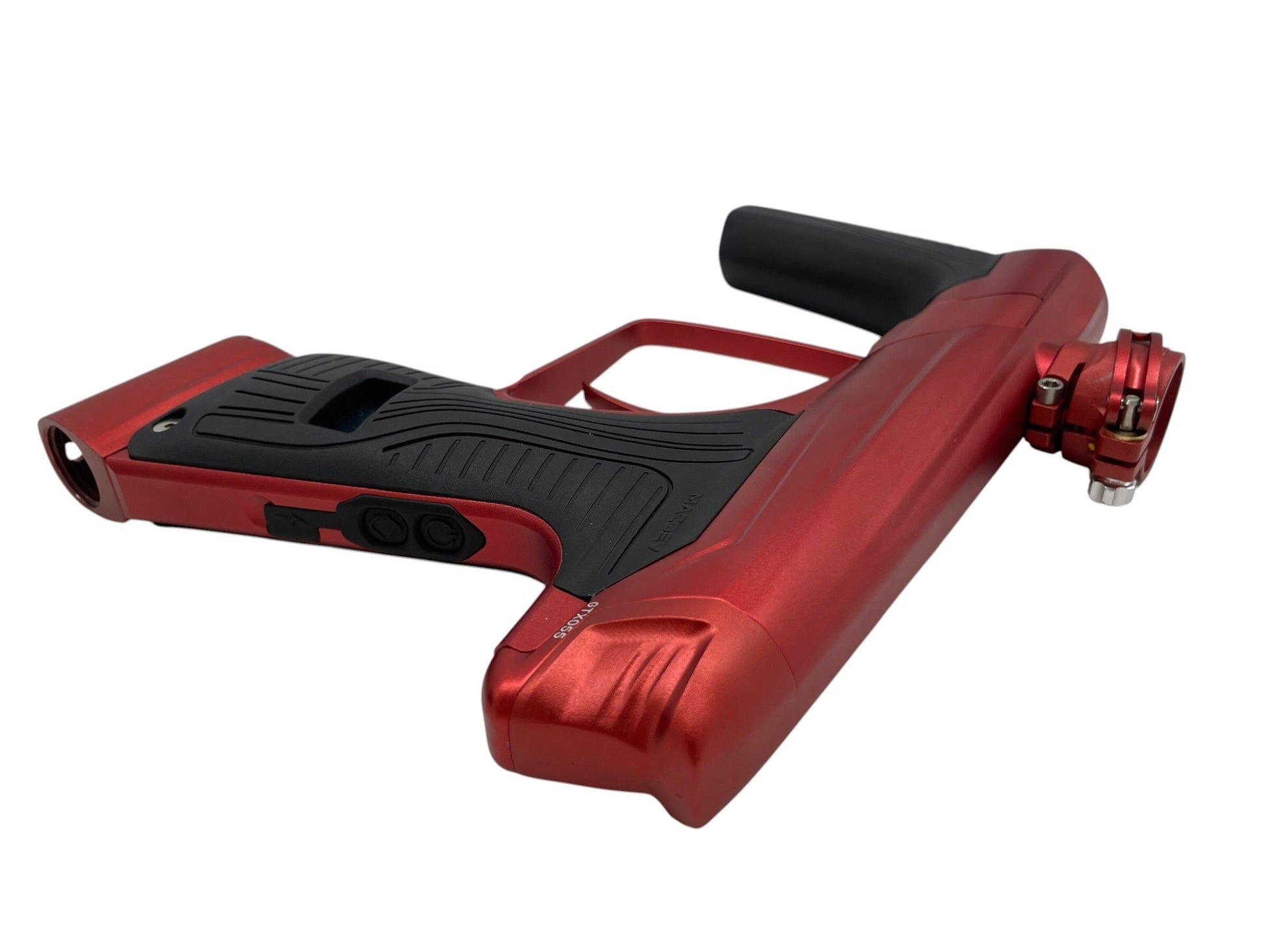 Used MacDev GTX Red Paintball Gun Paintball Gun from CPXBrosPaintball Buy/Sell/Trade Paintball Markers, New Paintball Guns, Paintball Hoppers, Paintball Masks, and Hormesis Headbands