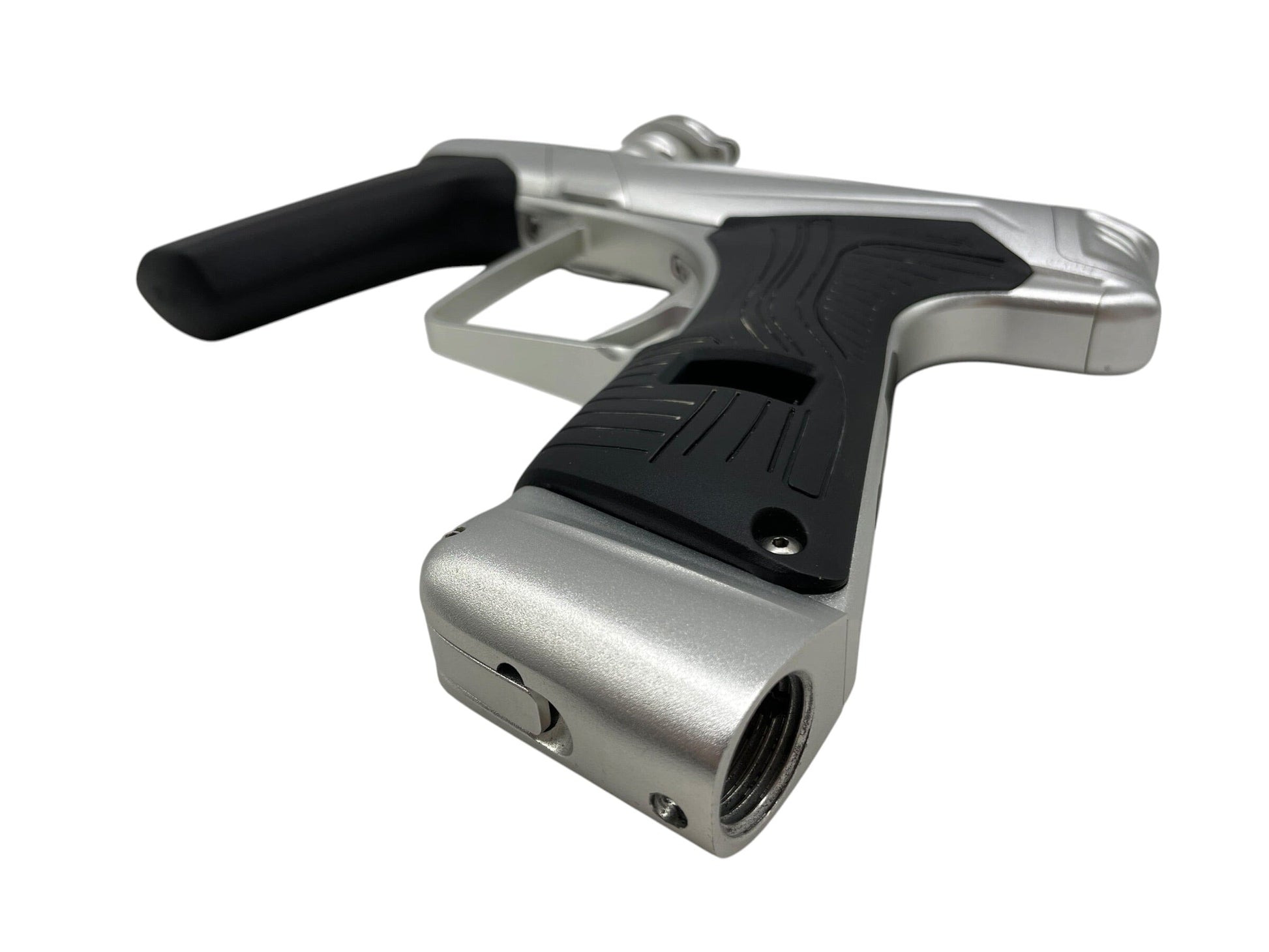 Used MacDev GTX Silver Paintball Gun Paintball Gun from CPXBrosPaintball Buy/Sell/Trade Paintball Markers, New Paintball Guns, Paintball Hoppers, Paintball Masks, and Hormesis Headbands