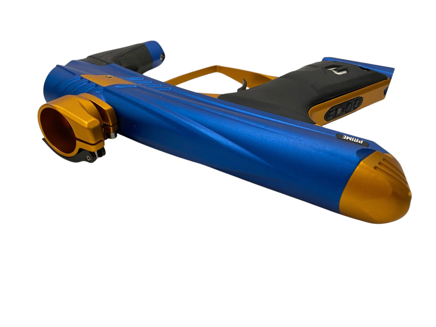 Used MacDev Prime Blue/Orange Paintball Gun Paintball Gun from CPXBrosPaintball Buy/Sell/Trade Paintball Markers, New Paintball Guns, Paintball Hoppers, Paintball Masks, and Hormesis Headbands