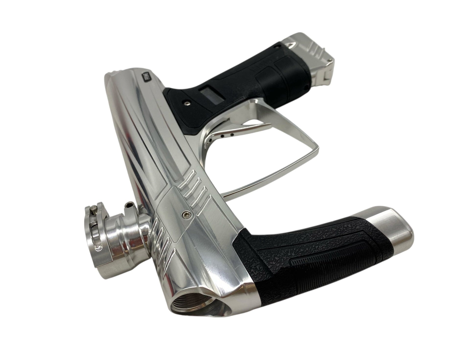 Used MacDev Prime Paintball Gun Silver Paintball Gun from CPXBrosPaintball Buy/Sell/Trade Paintball Markers, New Paintball Guns, Paintball Hoppers, Paintball Masks, and Hormesis Headbands