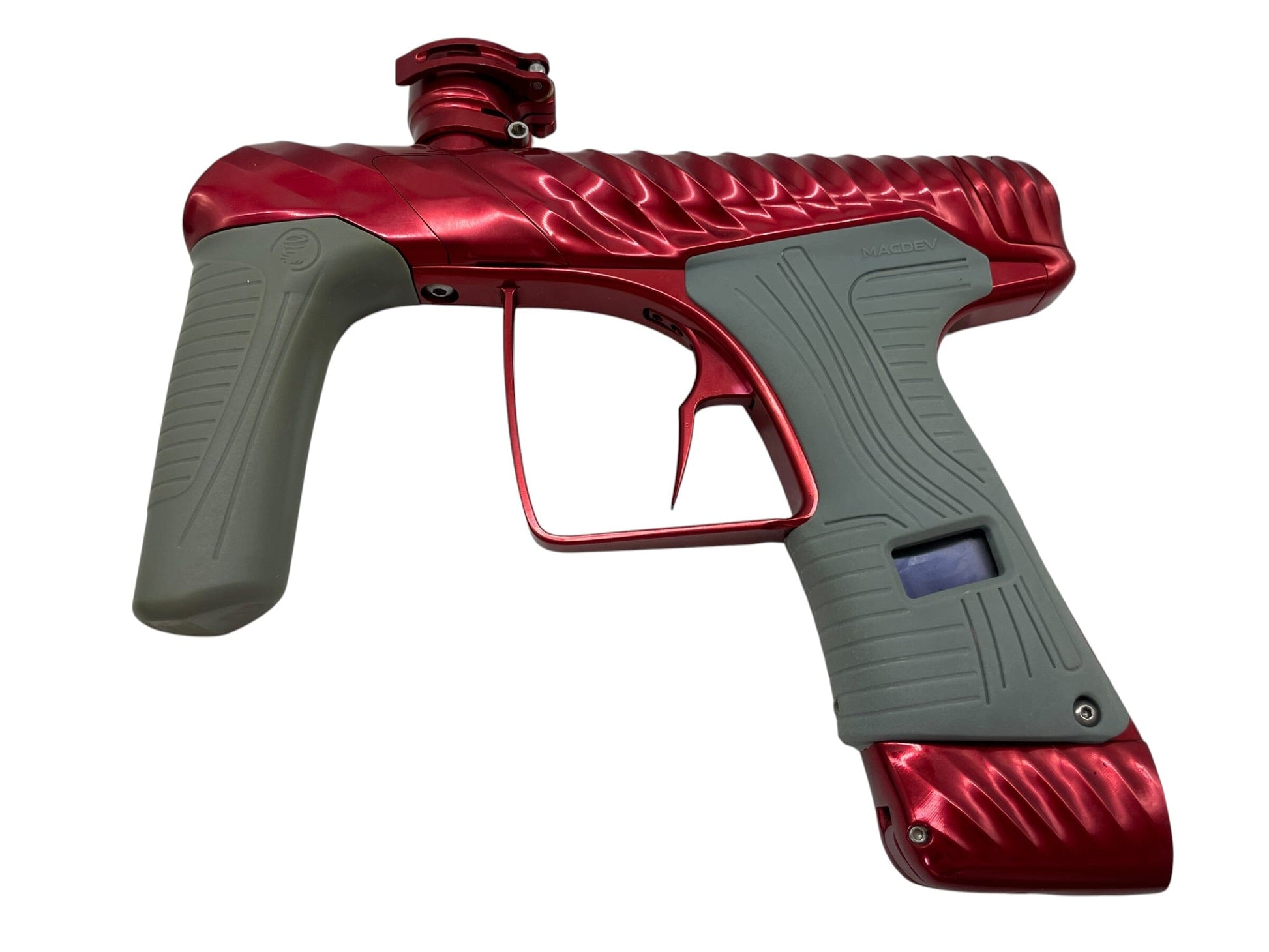 Used MacDev TWISTER Cyclone Gloss Black Paintball Gun Paintball Gun from CPXBrosPaintball Buy/Sell/Trade Paintball Markers, New Paintball Guns, Paintball Hoppers, Paintball Masks, and Hormesis Headbands