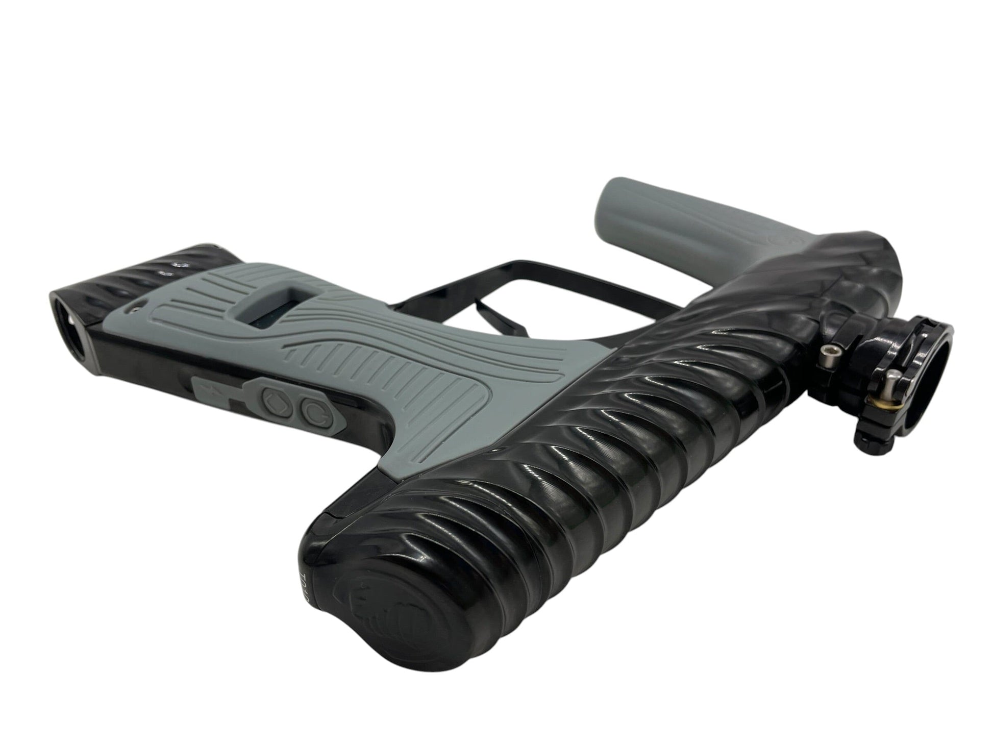 Used MacDev TWISTER Cyclone Gloss Black Paintball Gun Paintball Gun from CPXBrosPaintball Buy/Sell/Trade Paintball Markers, New Paintball Guns, Paintball Hoppers, Paintball Masks, and Hormesis Headbands