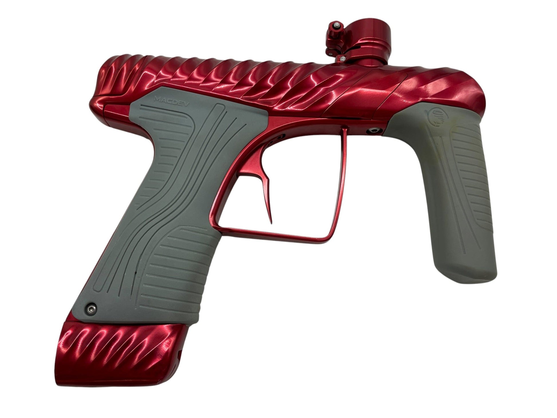 Used MacDev TWISTER Cyclone Gloss Black Paintball Gun Paintball Gun from CPXBrosPaintball Buy/Sell/Trade Paintball Markers, New Paintball Guns, Paintball Hoppers, Paintball Masks, and Hormesis Headbands