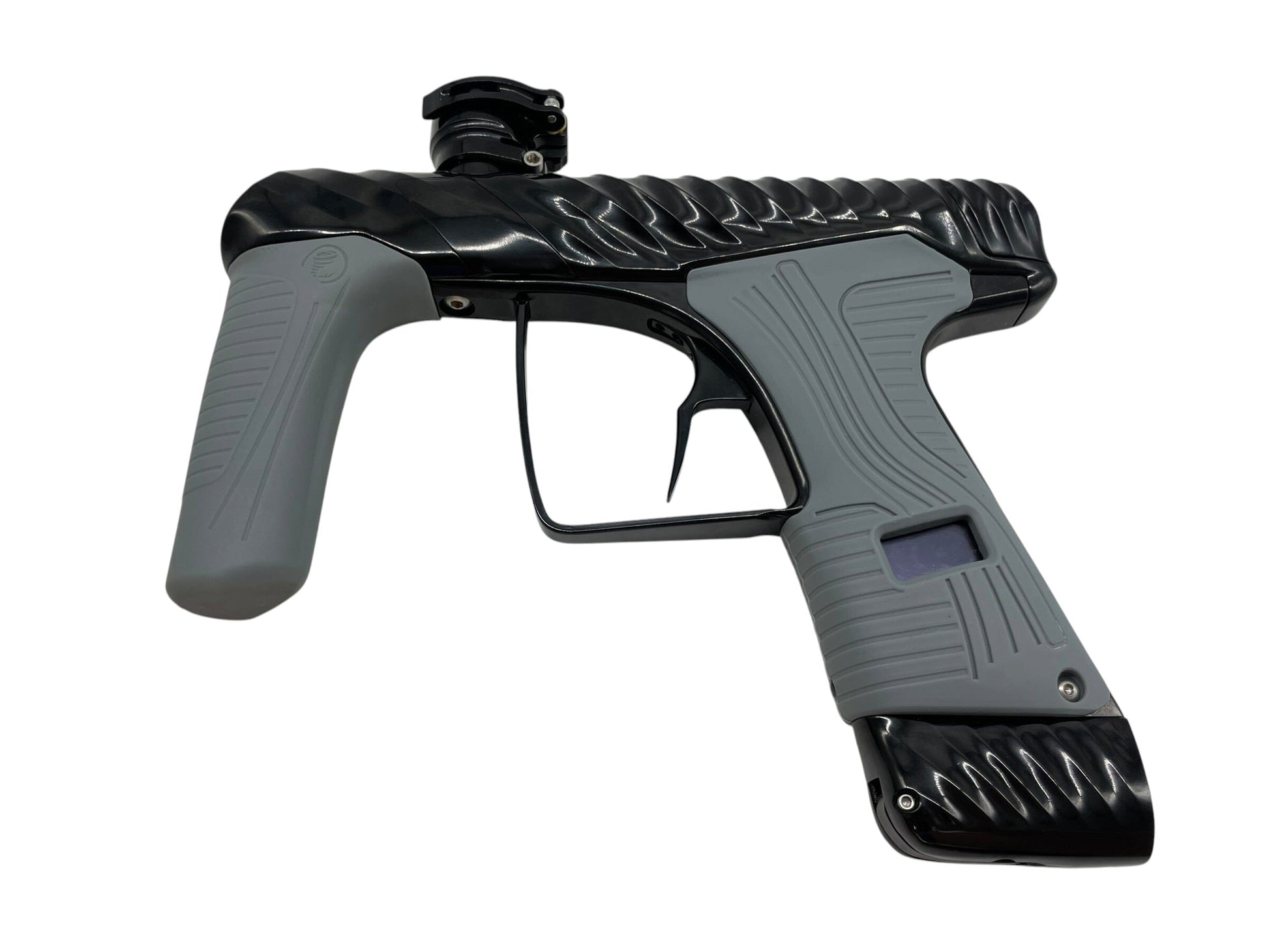 Used MacDev TWISTER Cyclone Gloss Black Paintball Gun Paintball Gun from CPXBrosPaintball Buy/Sell/Trade Paintball Markers, New Paintball Guns, Paintball Hoppers, Paintball Masks, and Hormesis Headbands