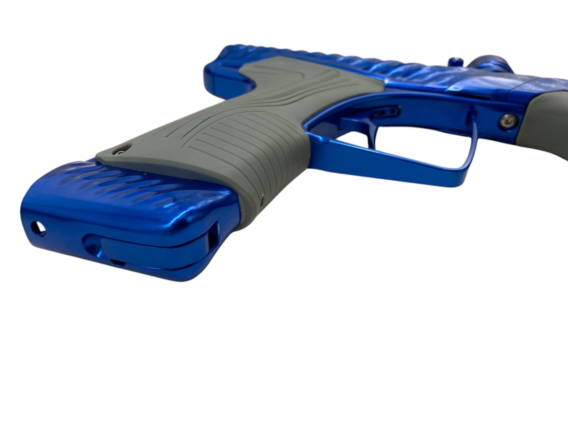 Used MacDev TWISTER Cyclone Gloss Blue Paintball Gun Paintball Gun from CPXBrosPaintball Buy/Sell/Trade Paintball Markers, New Paintball Guns, Paintball Hoppers, Paintball Masks, and Hormesis Headbands
