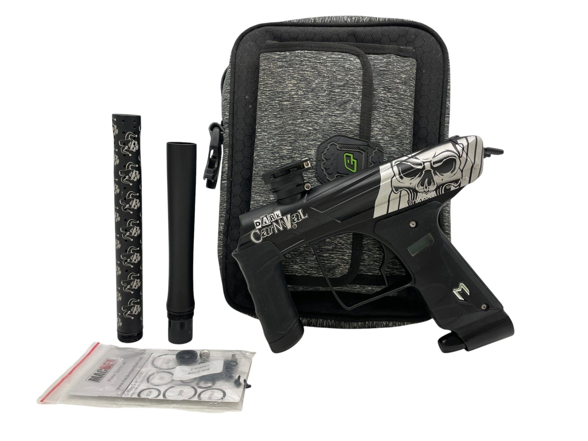 Used MACDEV XDR "Dark Carnival" Paintball Gun Paintball Gun from CPXBrosPaintball Buy/Sell/Trade Paintball Markers, New Paintball Guns, Paintball Hoppers, Paintball Masks, and Hormesis Headbands