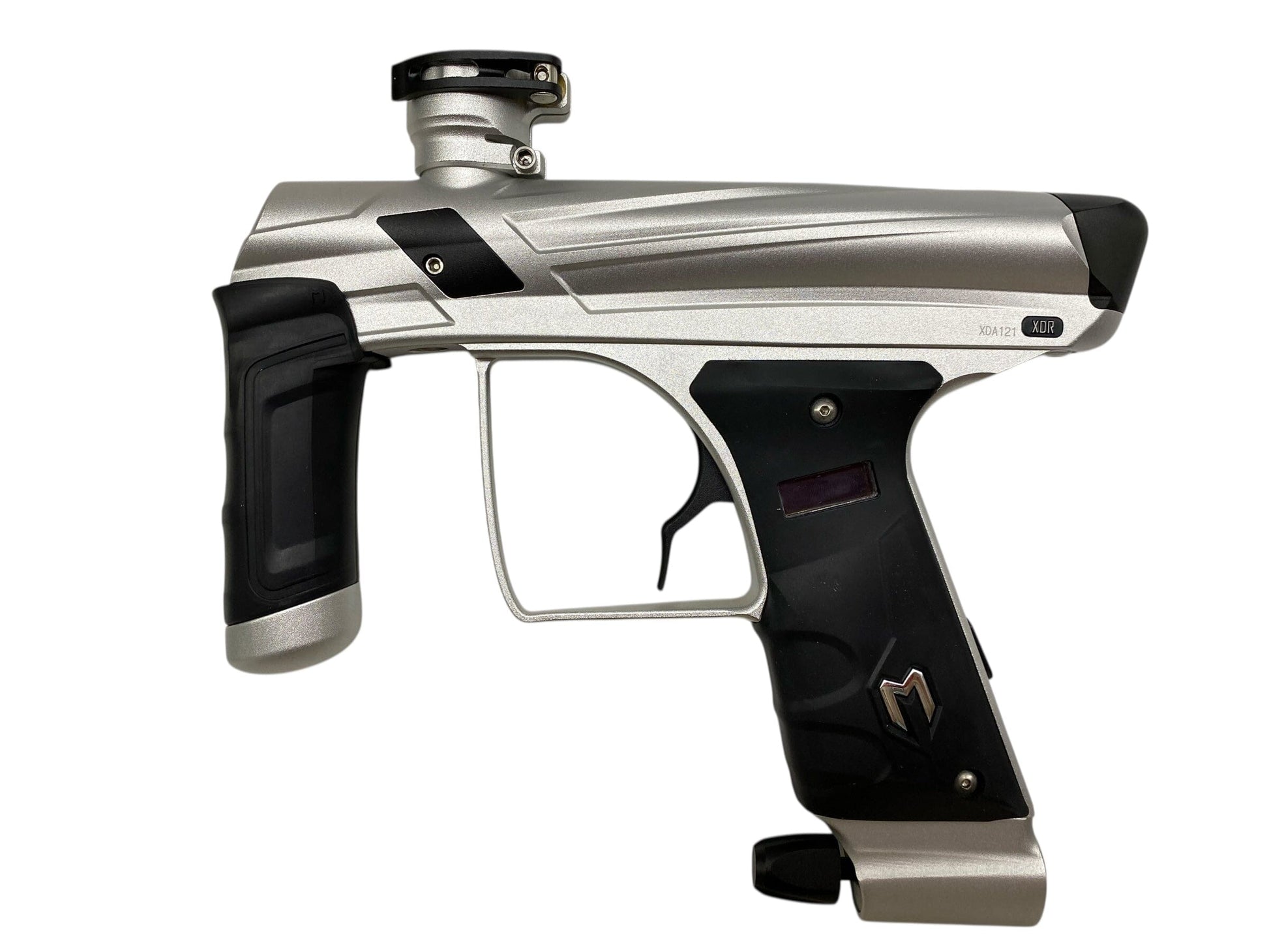 Used MacDev XDR Paintball Gun Silver/Black Paintball Gun from CPXBrosPaintball Buy/Sell/Trade Paintball Markers, New Paintball Guns, Paintball Hoppers, Paintball Masks, and Hormesis Headbands