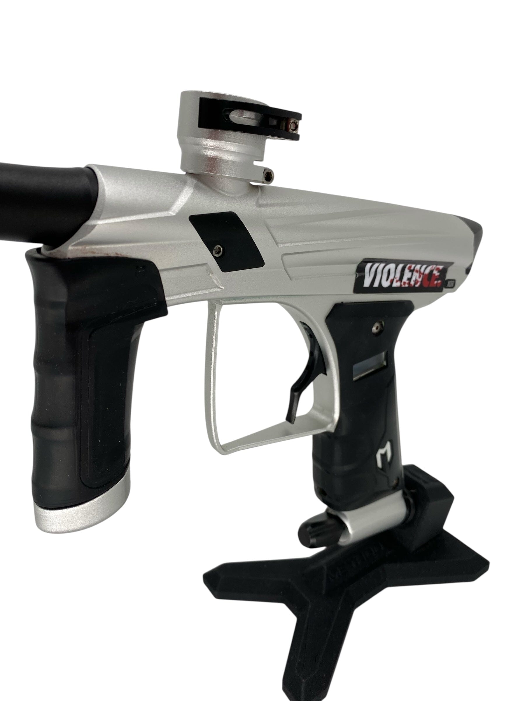 Used MacDev XDR Paintball Gun Silver/Black Paintball Gun from CPXBrosPaintball Buy/Sell/Trade Paintball Markers, New Paintball Guns, Paintball Hoppers, Paintball Masks, and Hormesis Headbands