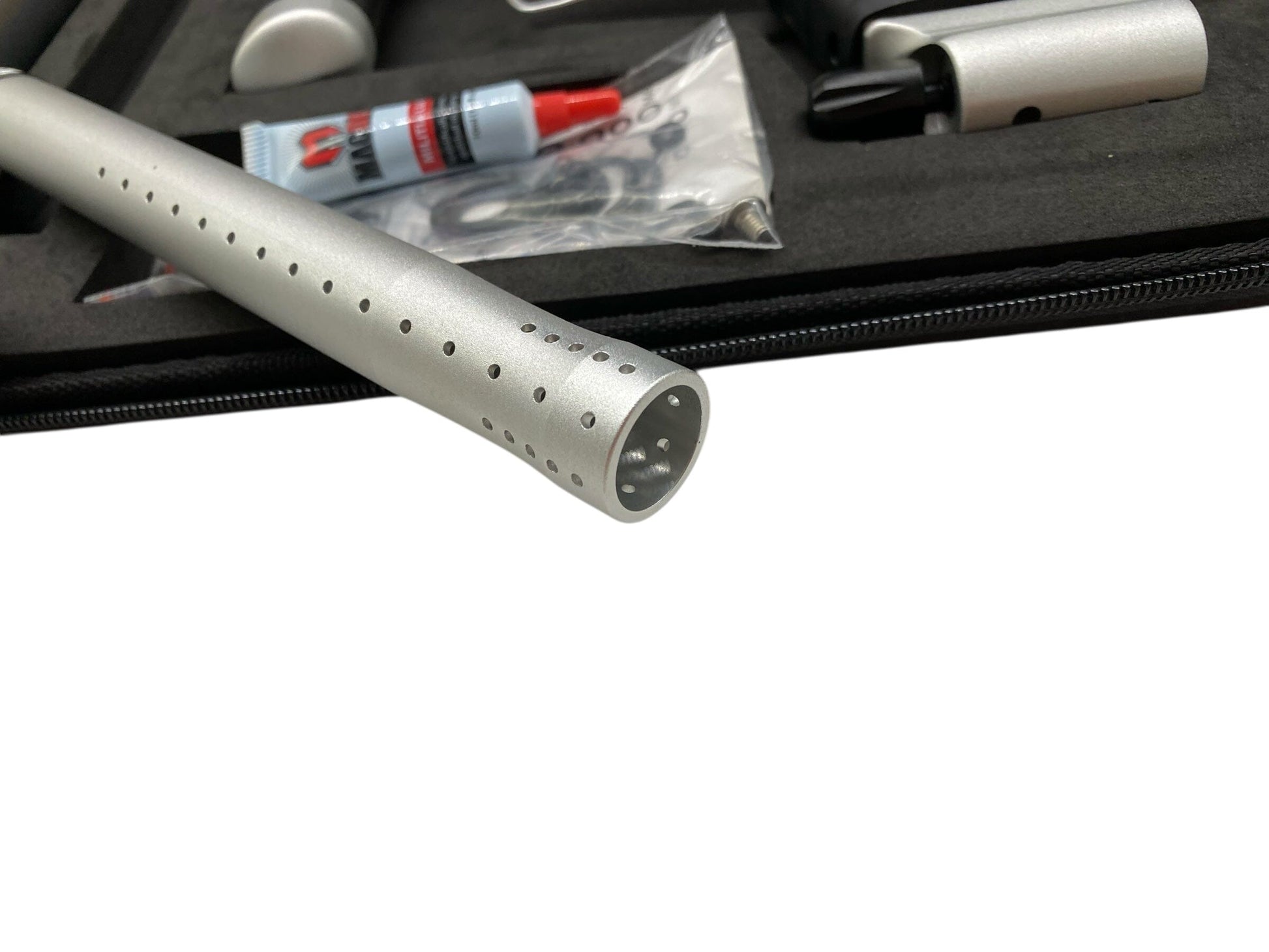 Used MacDev XDR Paintball Gun Silver/Black Paintball Gun from CPXBrosPaintball Buy/Sell/Trade Paintball Markers, New Paintball Guns, Paintball Hoppers, Paintball Masks, and Hormesis Headbands