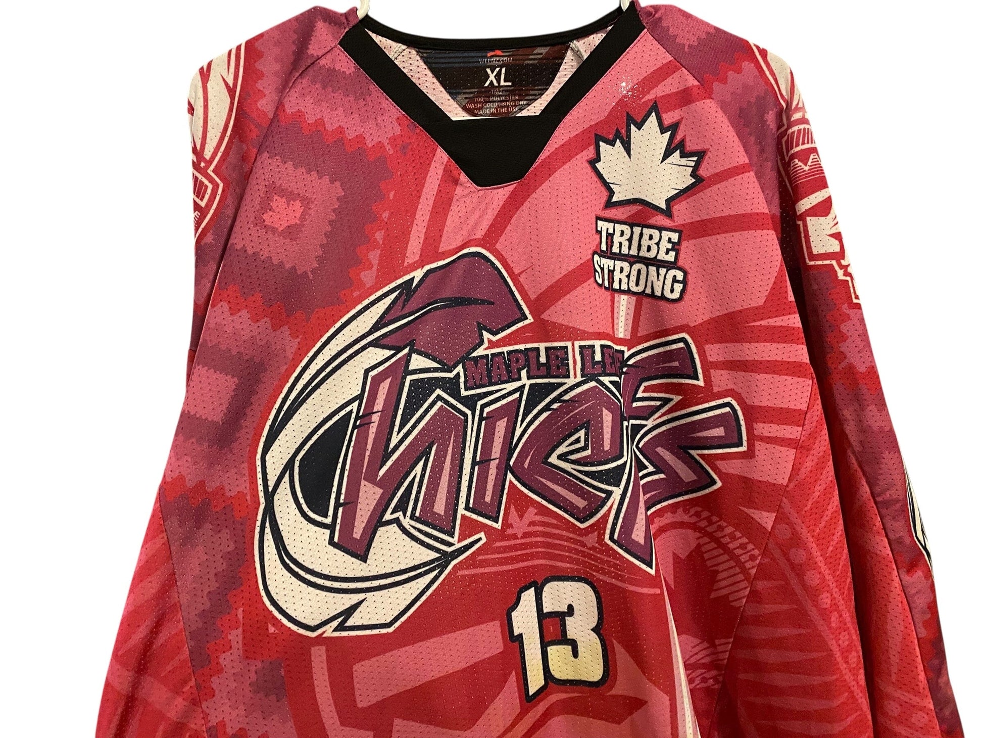 Used Maple Leaf Chiefs Paintball Jersey : Size XL Paintball Gun from CPXBrosPaintball Buy/Sell/Trade Paintball Markers, New Paintball Guns, Paintball Hoppers, Paintball Masks, and Hormesis Headbands