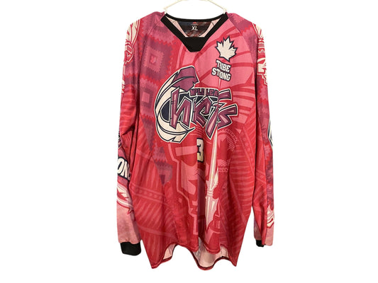 Used Maple Leaf Chiefs Paintball Jersey : Size XL Paintball Gun from CPXBrosPaintball Buy/Sell/Trade Paintball Markers, New Paintball Guns, Paintball Hoppers, Paintball Masks, and Hormesis Headbands