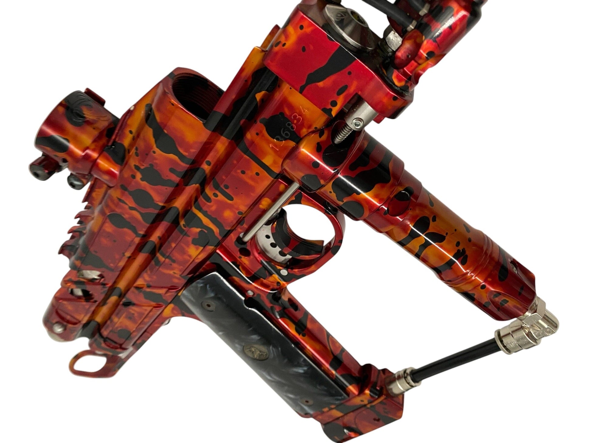 Used Mark Davis MK5 Autococker 'Inferno" Paintball Gun Paintball Gun from CPXBrosPaintball Buy/Sell/Trade Paintball Markers, New Paintball Guns, Paintball Hoppers, Paintball Masks, and Hormesis Headbands
