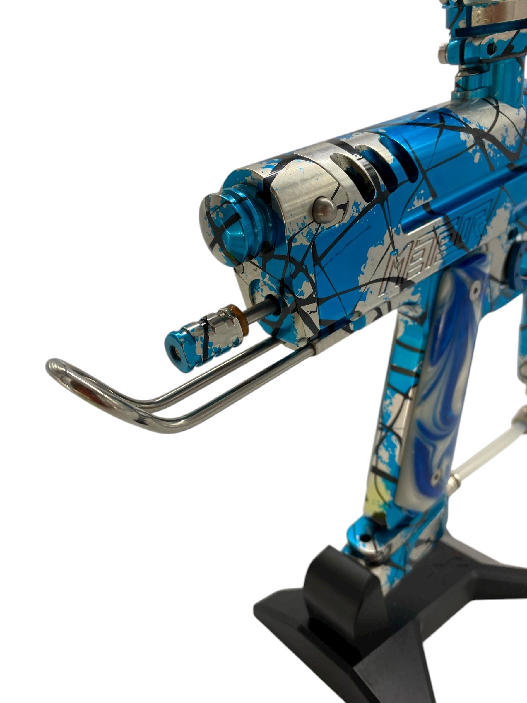 Used Meteor Sniper "ARTIC" exclusive model 1/1 Pump Paintball Gun Paintball Gun from CPXBrosPaintball Buy/Sell/Trade Paintball Markers, New Paintball Guns, Paintball Hoppers, Paintball Masks, and Hormesis Headbands