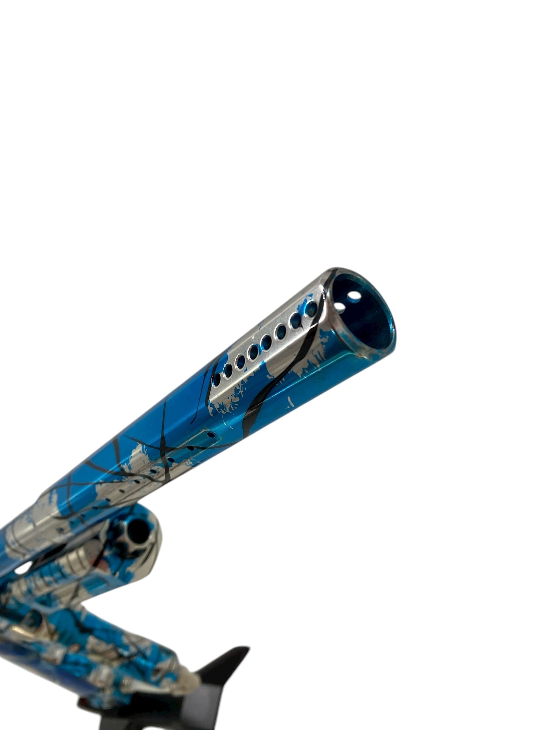 Used Meteor Sniper "ARTIC" exclusive model 1/1 Pump Paintball Gun Paintball Gun from CPXBrosPaintball Buy/Sell/Trade Paintball Markers, New Paintball Guns, Paintball Hoppers, Paintball Masks, and Hormesis Headbands