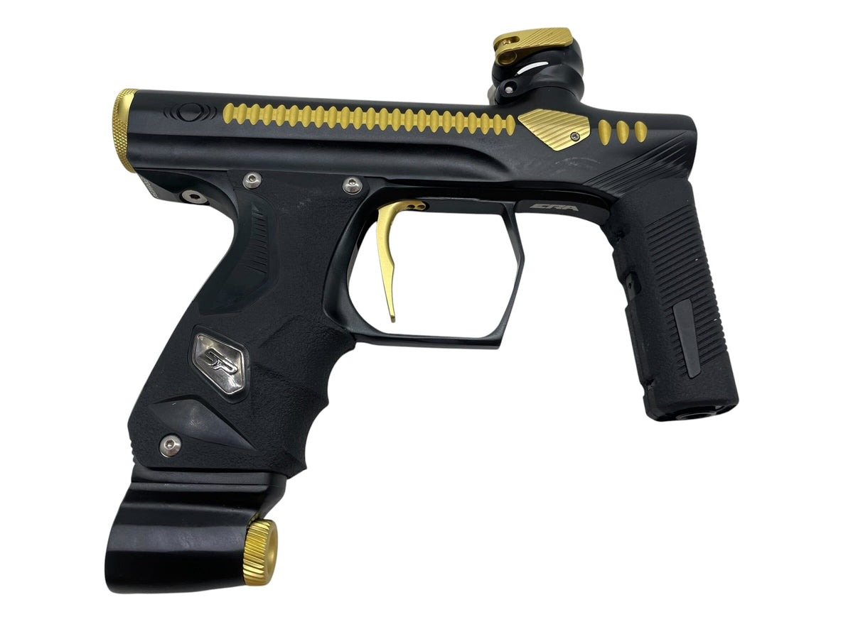 Used Method SP Shocker Era Black/Gold Paintball Gun Paintball Gun from CPXBrosPaintball Buy/Sell/Trade Paintball Markers, New Paintball Guns, Paintball Hoppers, Paintball Masks, and Hormesis Headbands