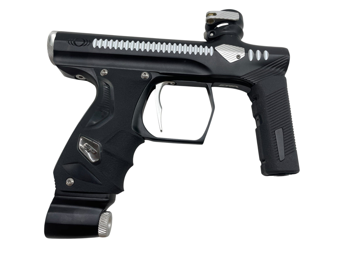 Used Method SP Shocker Era Black/Silver Paintball Gun Paintball Gun from CPXBrosPaintball Buy/Sell/Trade Paintball Markers, New Paintball Guns, Paintball Hoppers, Paintball Masks, and Hormesis Headbands