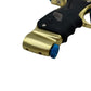 Used Method SP Shocker Era Gold/Teal Paintball Gun with Stainless Steel Inserts Paintball Gun from CPXBrosPaintball Buy/Sell/Trade Paintball Markers, New Paintball Guns, Paintball Hoppers, Paintball Masks, and Hormesis Headbands