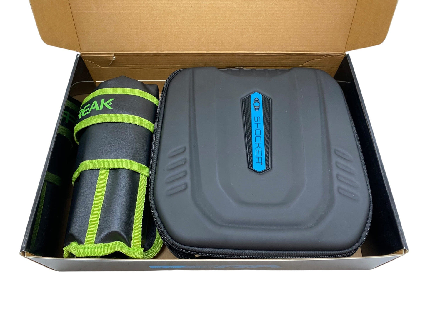 Used Method SP Shocker Era Gold/Teal Paintball Gun with Stainless Steel Inserts Paintball Gun from CPXBrosPaintball Buy/Sell/Trade Paintball Markers, New Paintball Guns, Paintball Hoppers, Paintball Masks, and Hormesis Headbands