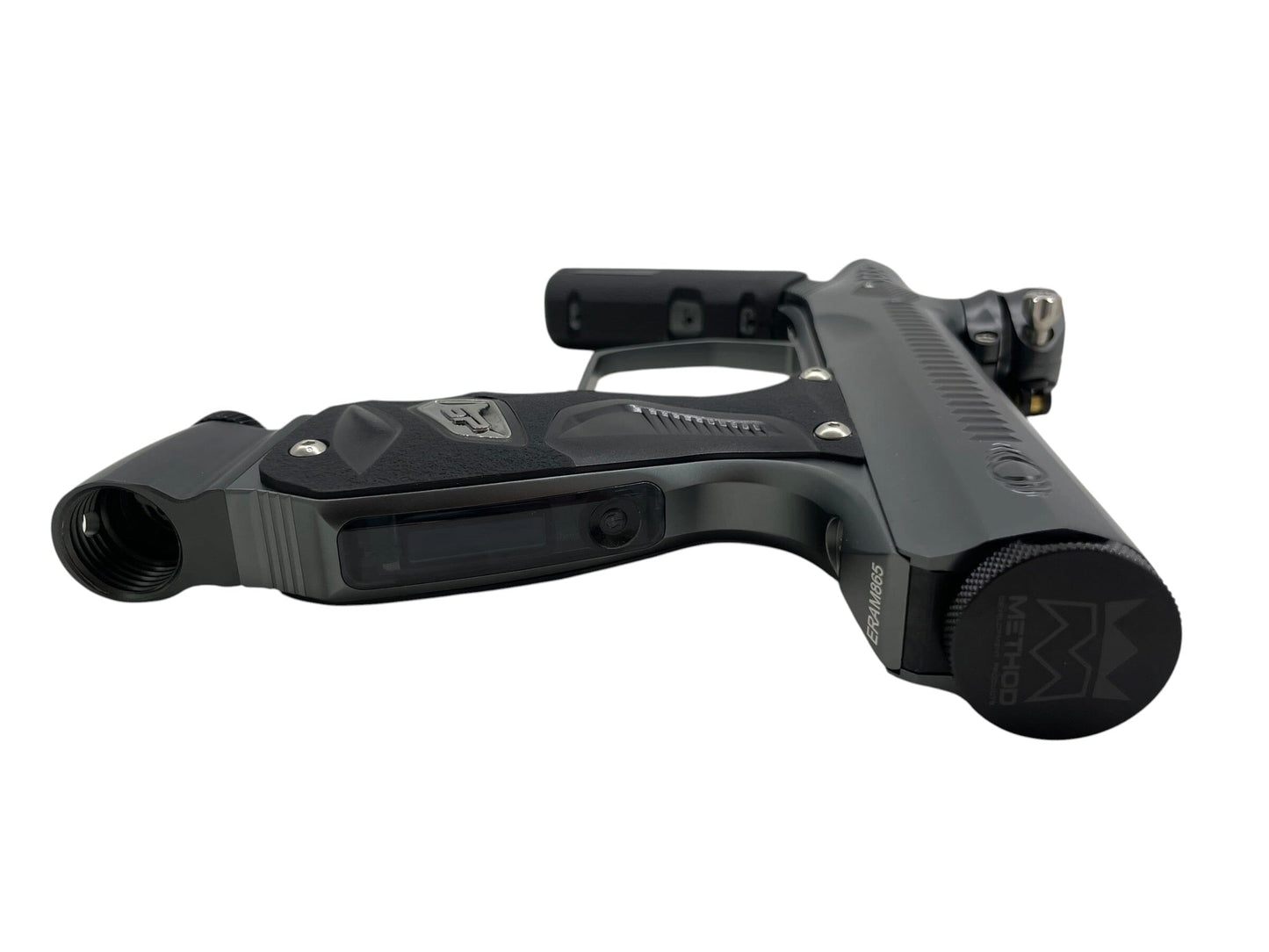 Used Method SP Shocker Era Grey/Black Paintball Gun Paintball Gun from CPXBrosPaintball Buy/Sell/Trade Paintball Markers, New Paintball Guns, Paintball Hoppers, Paintball Masks, and Hormesis Headbands