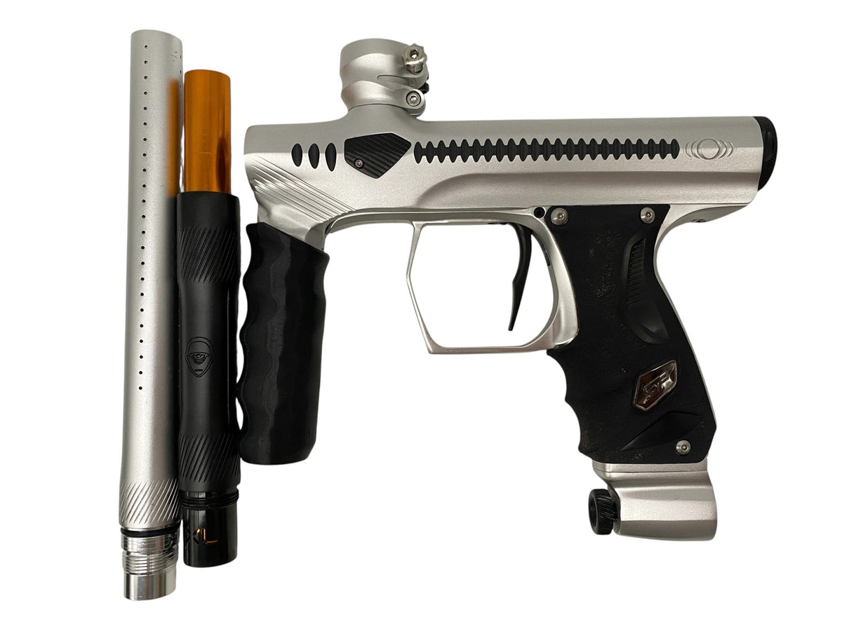 Used Method SP Shocker Era Silver/Black Paintball Gun Paintball Gun from CPXBrosPaintball Buy/Sell/Trade Paintball Markers, New Paintball Guns, Paintball Hoppers, Paintball Masks, and Hormesis Headbands