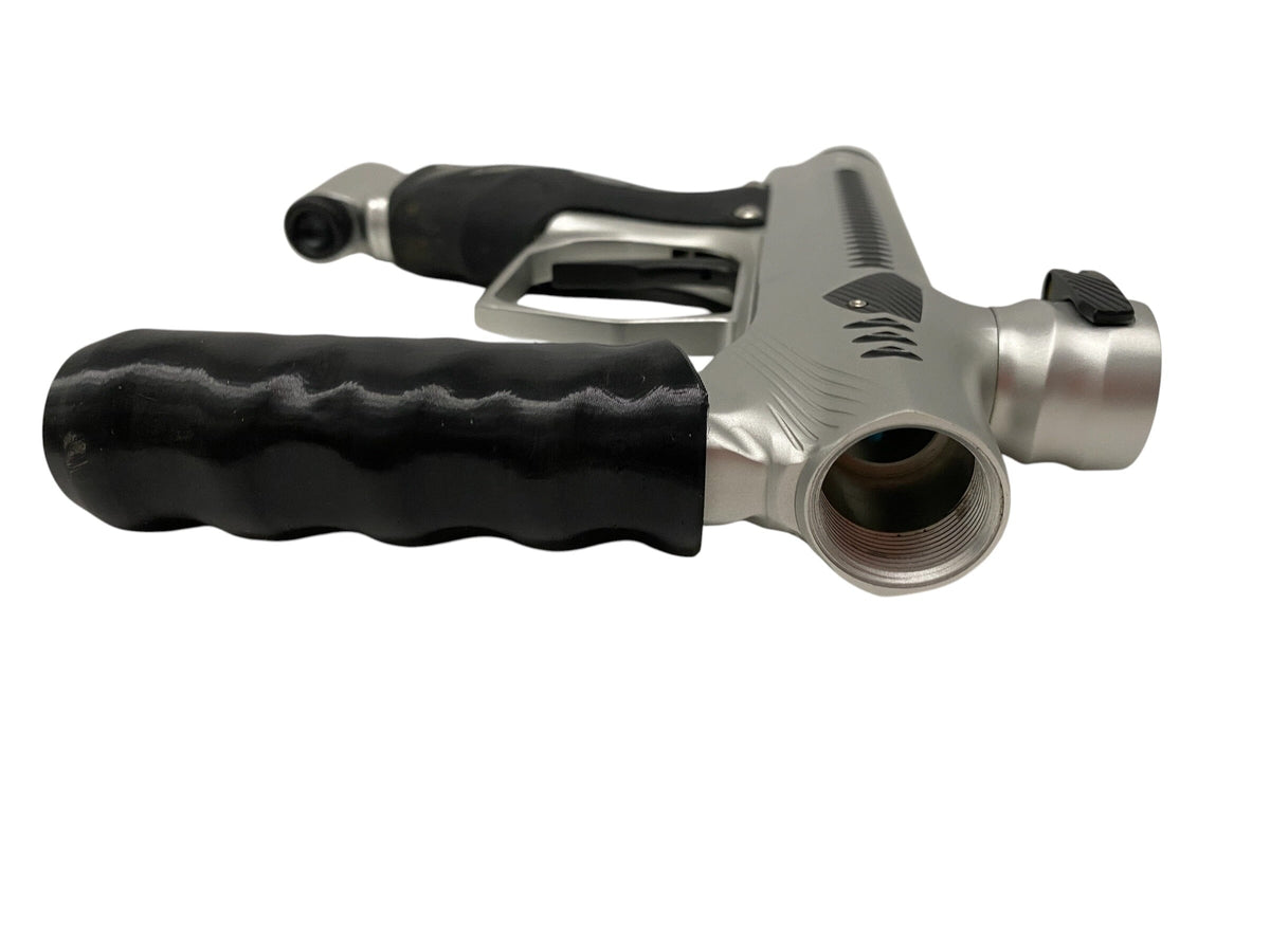 Used Method SP Shocker Era Silver/Black Paintball Gun Paintball Gun from CPXBrosPaintball Buy/Sell/Trade Paintball Markers, New Paintball Guns, Paintball Hoppers, Paintball Masks, and Hormesis Headbands