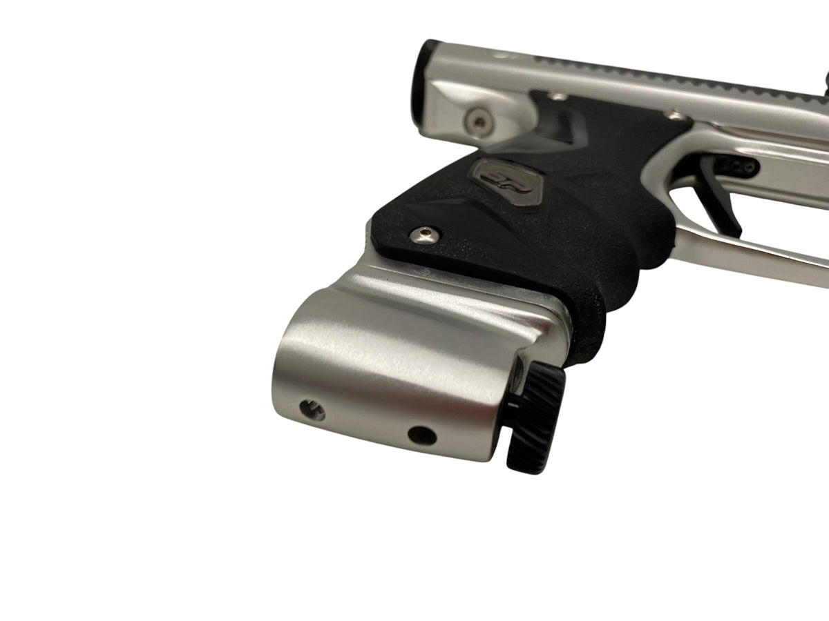 Used Method SP Shocker Era Silver/Black Paintball Gun Paintball Gun from CPXBrosPaintball Buy/Sell/Trade Paintball Markers, New Paintball Guns, Paintball Hoppers, Paintball Masks, and Hormesis Headbands
