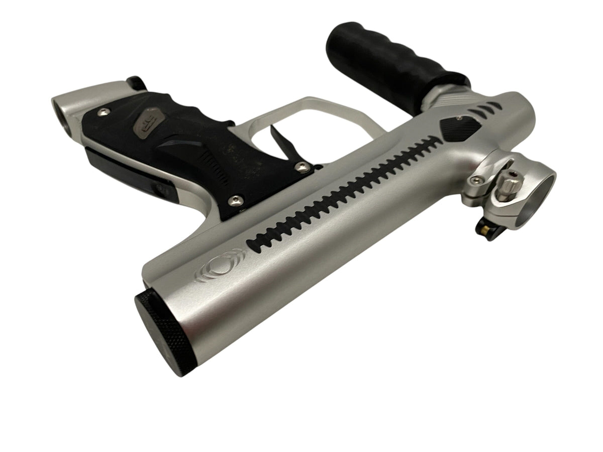 Used Method SP Shocker Era Silver/Black Paintball Gun Paintball Gun from CPXBrosPaintball Buy/Sell/Trade Paintball Markers, New Paintball Guns, Paintball Hoppers, Paintball Masks, and Hormesis Headbands