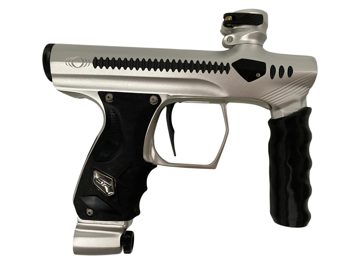 Used Method SP Shocker Era Silver/Black Paintball Gun Paintball Gun from CPXBrosPaintball Buy/Sell/Trade Paintball Markers, New Paintball Guns, Paintball Hoppers, Paintball Masks, and Hormesis Headbands