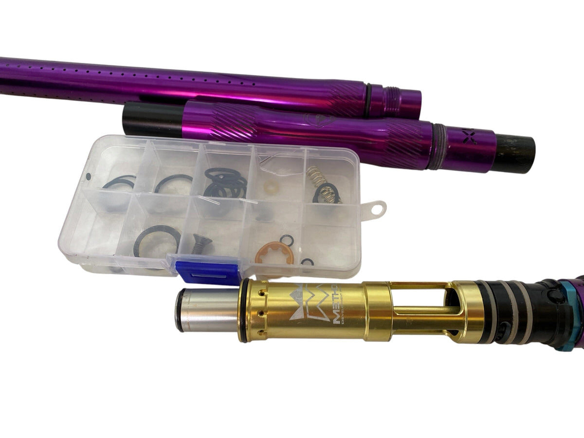 Used Method SP Smart Parts Shocker Era Gloss Purple Paintball Gun Paintball Gun from CPXBrosPaintball Buy/Sell/Trade Paintball Markers, New Paintball Guns, Paintball Hoppers, Paintball Masks, and Hormesis Headbands