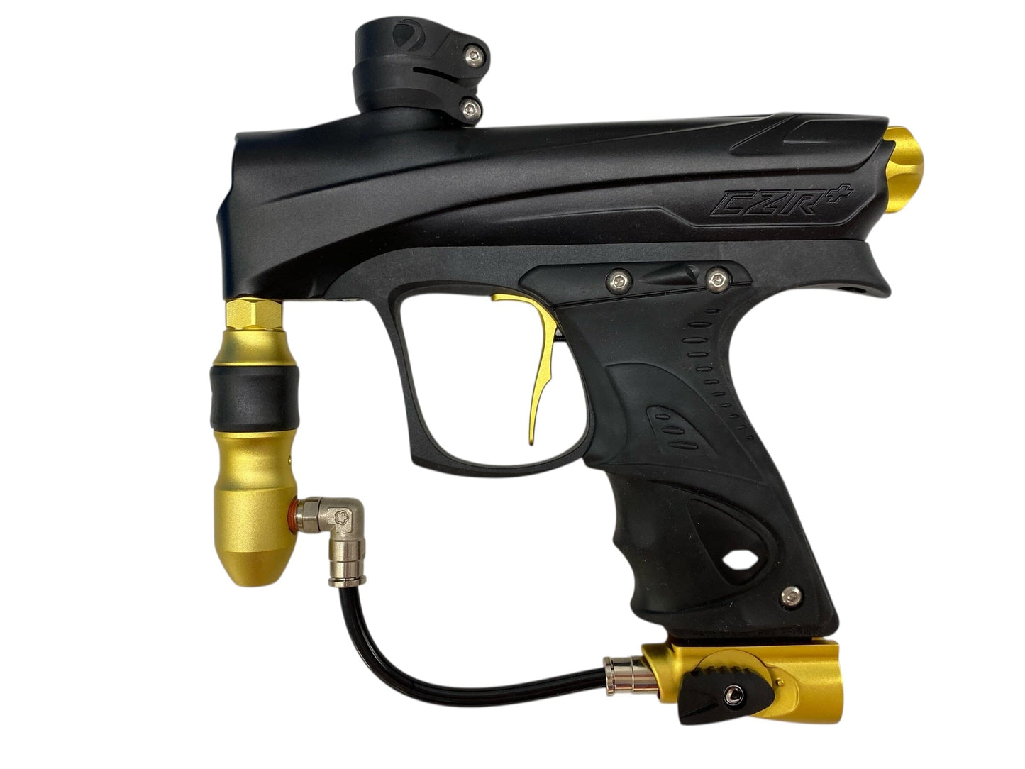 Used MINT Dye CZR+ Paintball Gun Black/Gold Paintball Gun from CPXBrosPaintball Buy/Sell/Trade Paintball Markers, New Paintball Guns, Paintball Hoppers, Paintball Masks, and Hormesis Headbands