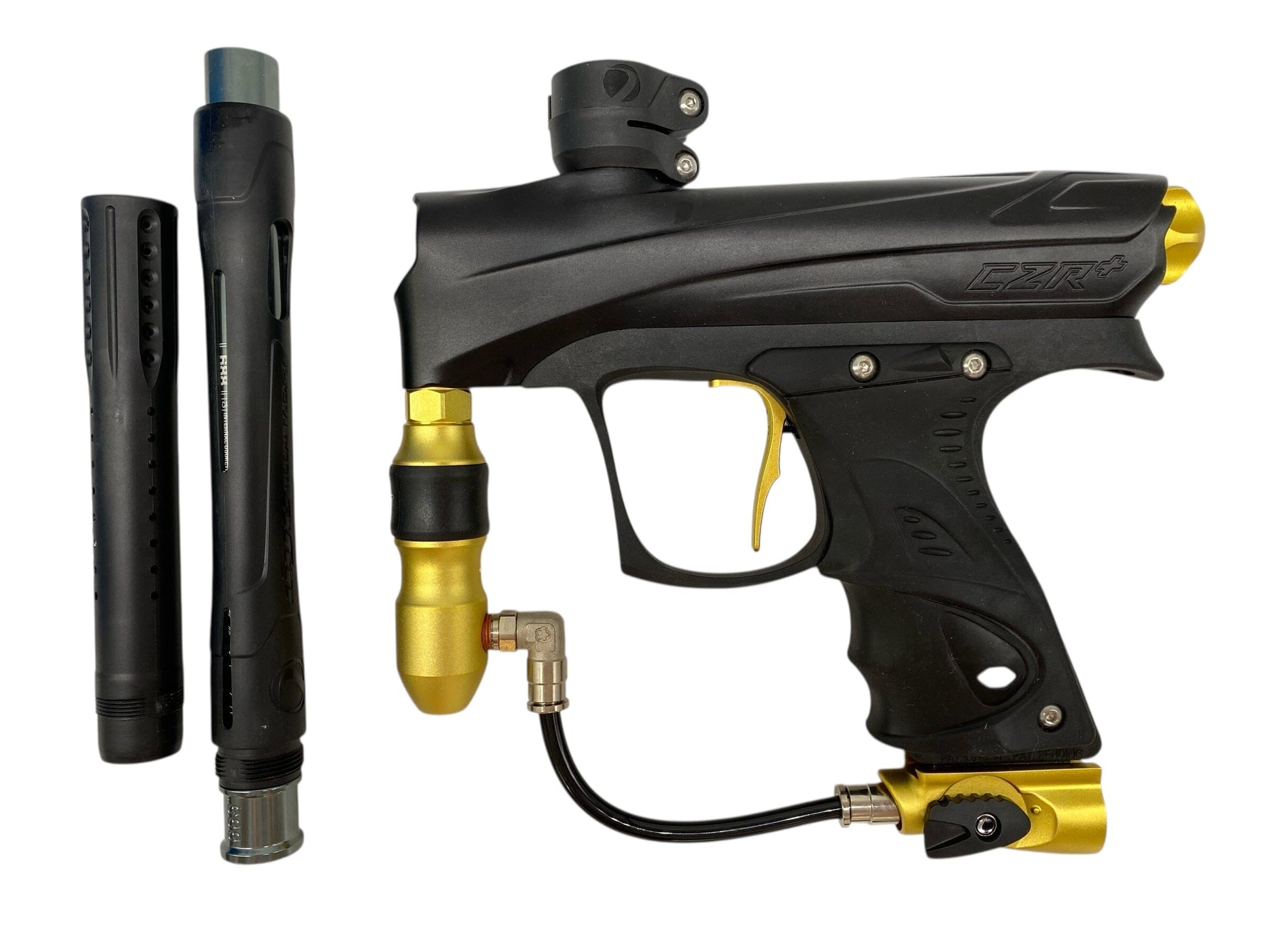 Used MINT Dye CZR+ Paintball Gun Black/Gold Paintball Gun from CPXBrosPaintball Buy/Sell/Trade Paintball Markers, New Paintball Guns, Paintball Hoppers, Paintball Masks, and Hormesis Headbands