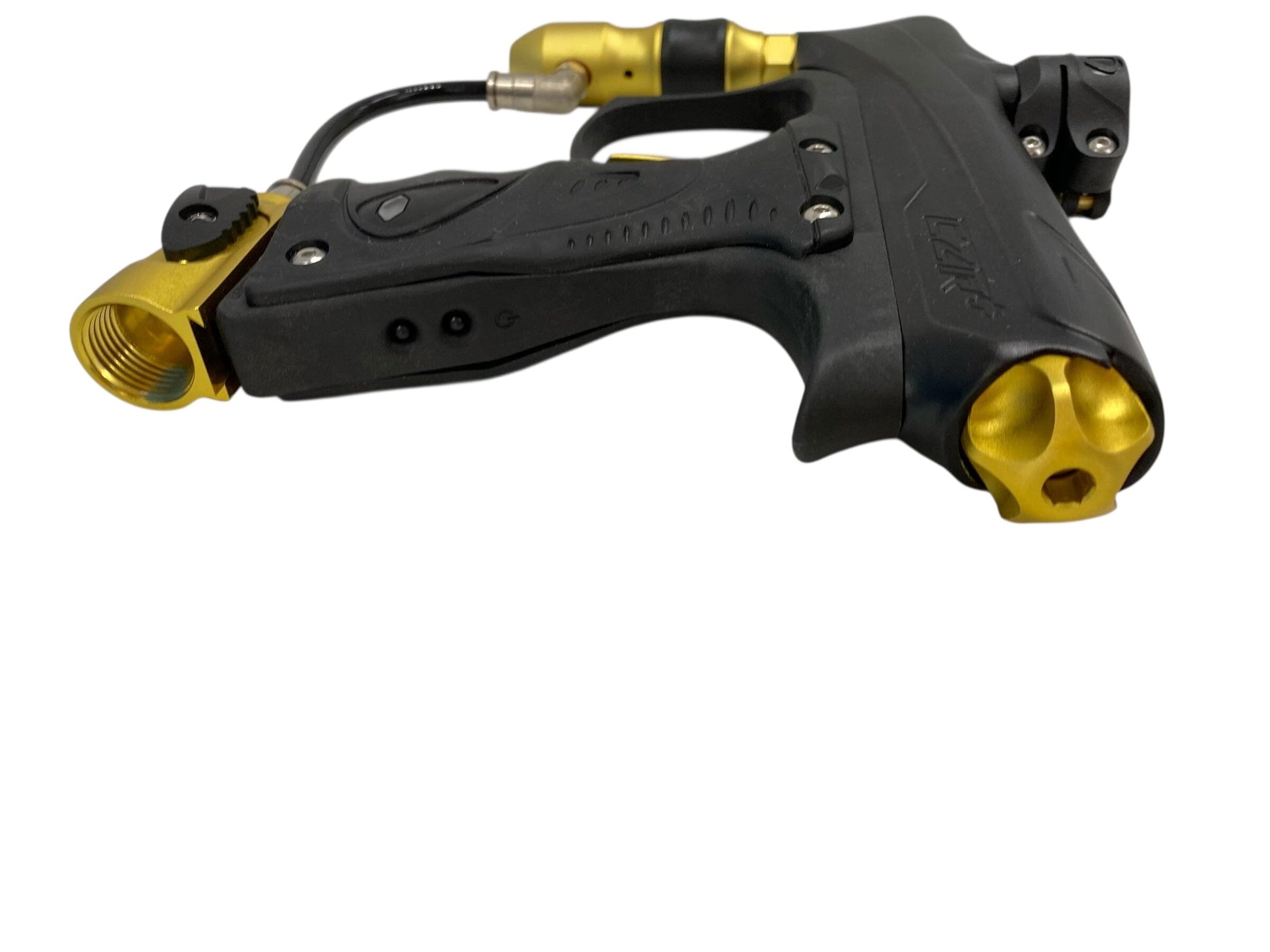 Used MINT Dye CZR+ Paintball Gun Black/Gold Paintball Gun from CPXBrosPaintball Buy/Sell/Trade Paintball Markers, New Paintball Guns, Paintball Hoppers, Paintball Masks, and Hormesis Headbands