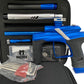 Used MINT Macdev Cyborg X Paintball Gun Blue Silver Paintball Gun from CPXBrosPaintball Buy/Sell/Trade Paintball Markers, New Paintball Guns, Paintball Hoppers, Paintball Masks, and Hormesis Headbands