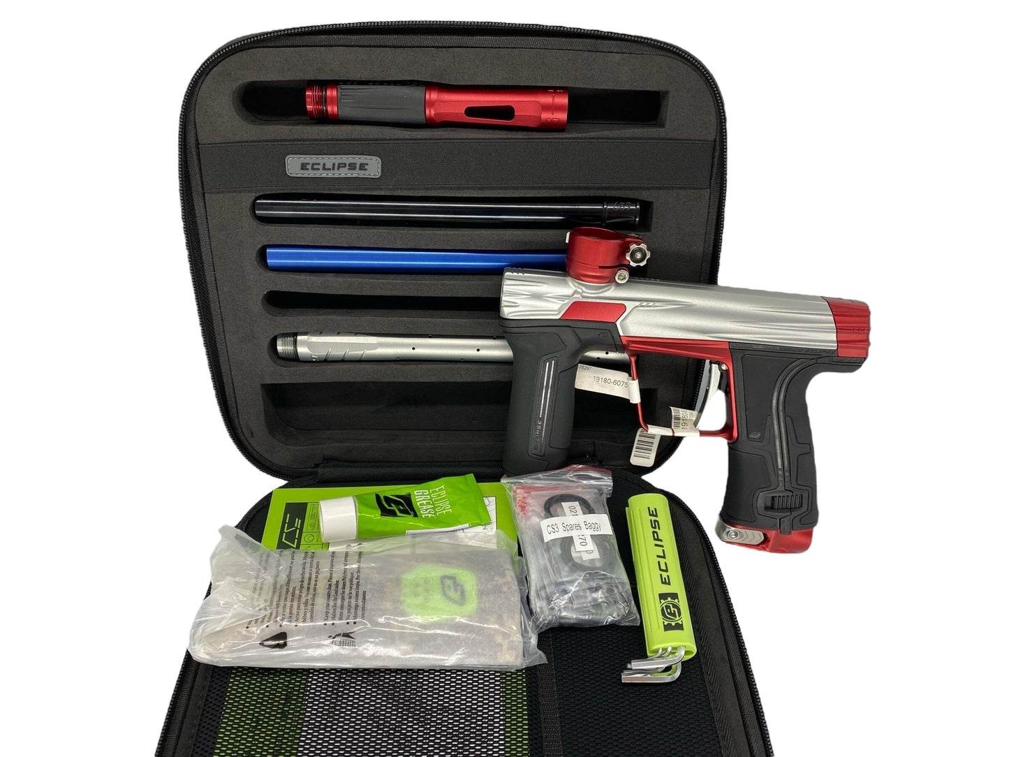 Used MINT Planet Eclipse Cs3 Paintball Gun Silver/Red Paintball Gun from CPXBrosPaintball Buy/Sell/Trade Paintball Markers, New Paintball Guns, Paintball Hoppers, Paintball Masks, and Hormesis Headbands