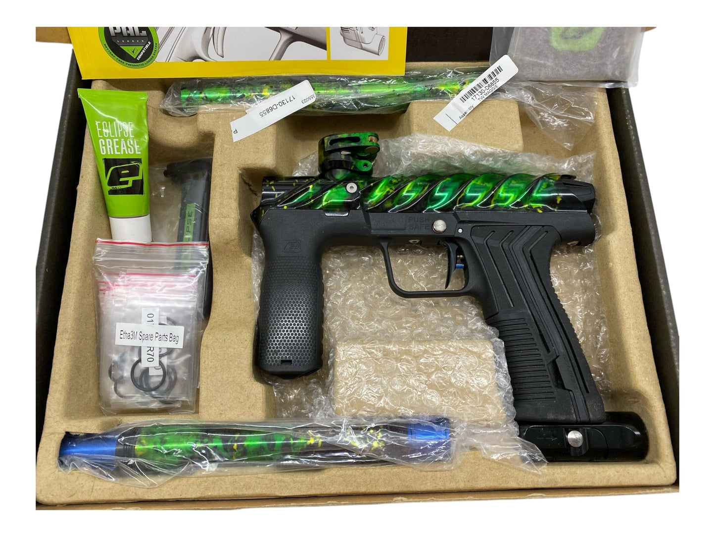 Used MINT Planet Eclipse Inception Design Ripper Emek Paintball Gun Paintball Gun from CPXBrosPaintball Buy/Sell/Trade Paintball Markers, New Paintball Guns, Paintball Hoppers, Paintball Masks, and Hormesis Headbands
