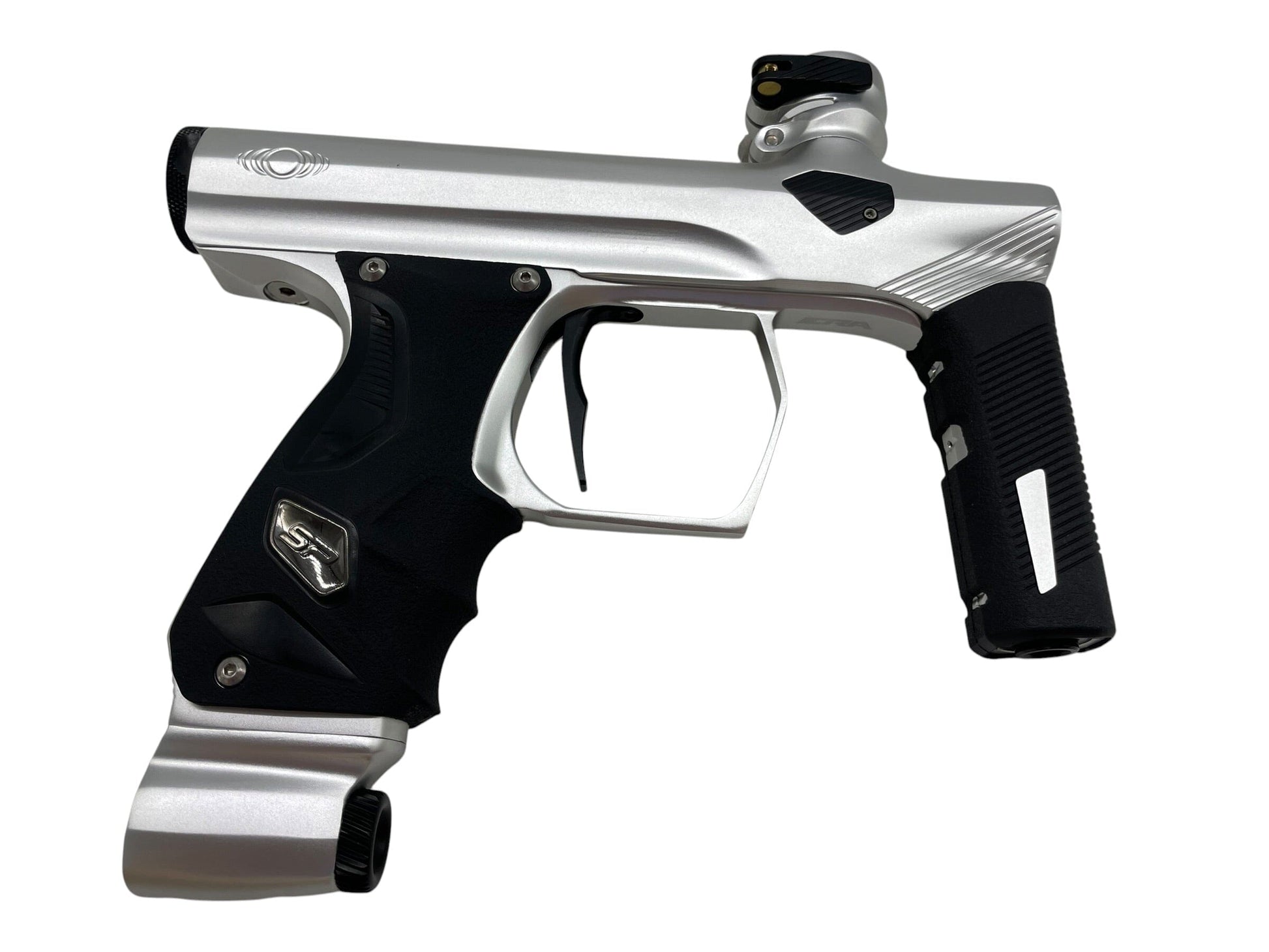Used MINT Shocker Era Paintball Gun Silver Paintball Gun from CPXBrosPaintball Buy/Sell/Trade Paintball Markers, New Paintball Guns, Paintball Hoppers, Paintball Masks, and Hormesis Headbands