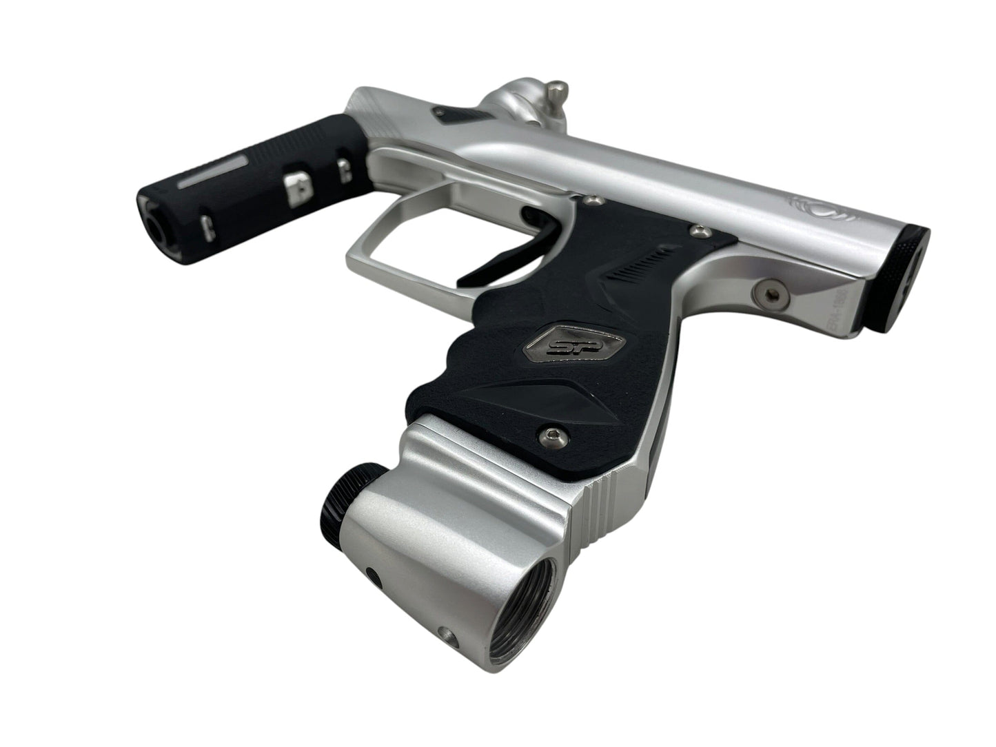 Used MINT Shocker Era Paintball Gun Silver Paintball Gun from CPXBrosPaintball Buy/Sell/Trade Paintball Markers, New Paintball Guns, Paintball Hoppers, Paintball Masks, and Hormesis Headbands